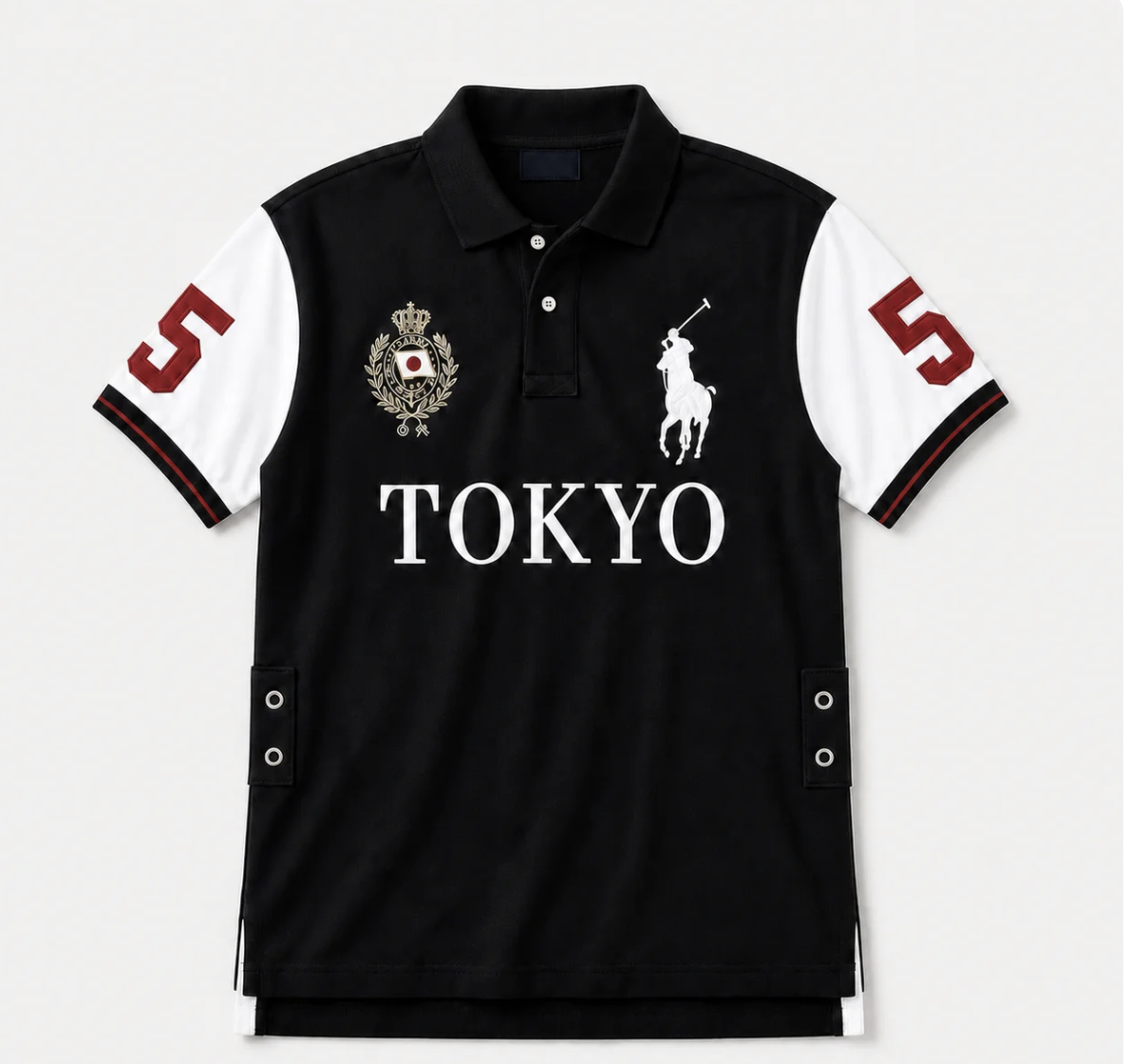 Tokyo Black City Polo