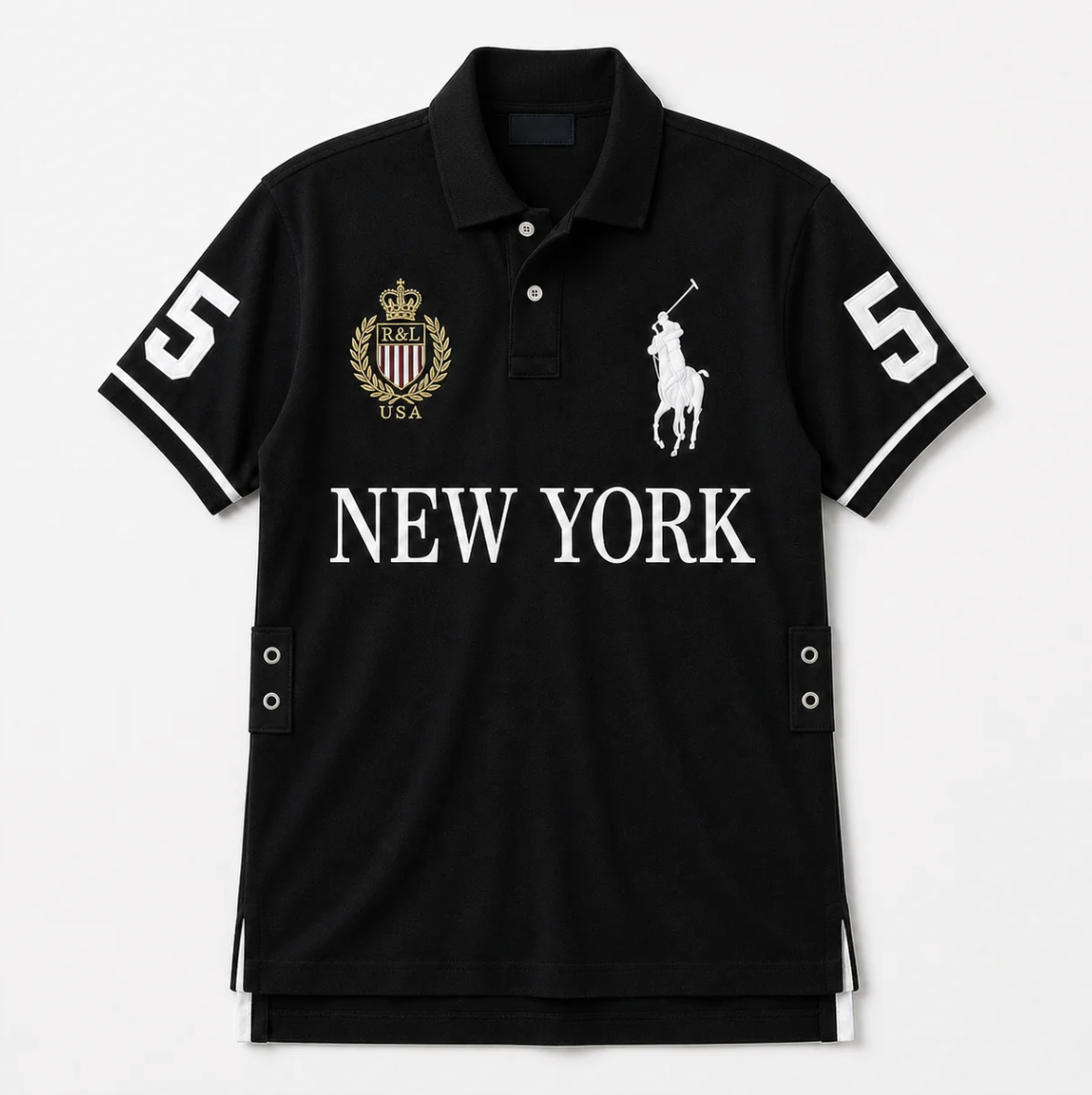 New York Black City Polo