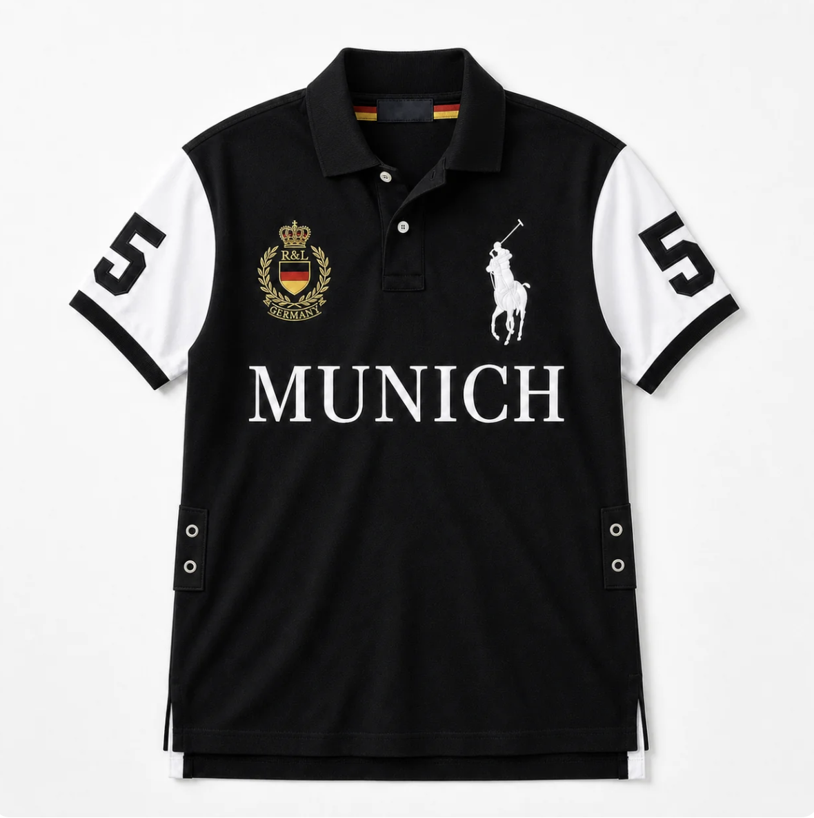 Munich Black City Polo